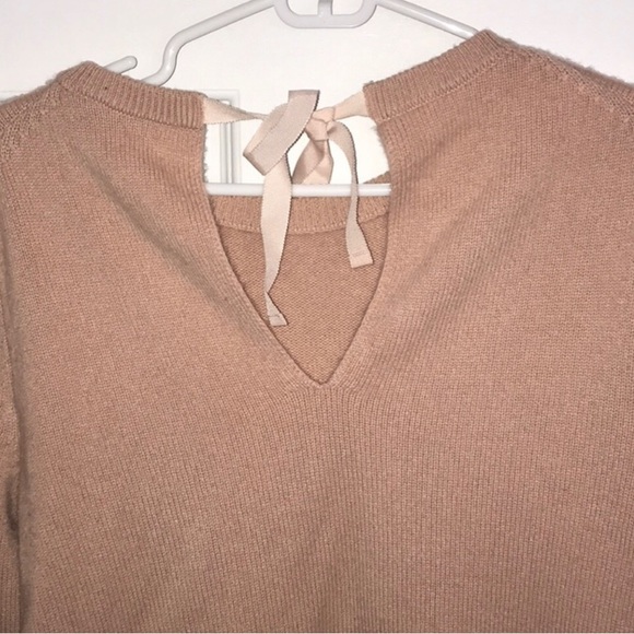 Theory Cashmere Sweater (CL04), Pretty Pale Pink, Medium - Picture 5 of 5